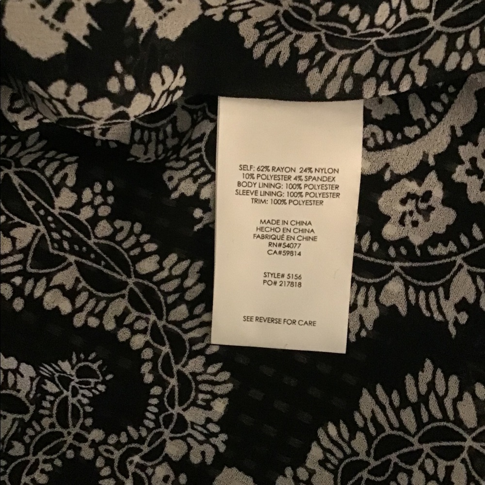 Cabi Women’s Black Polka Dot Jacket - Picture 6 of 6